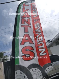 banderas publicitarias y promocionales personalizadas hechas en banderolas mexicanas