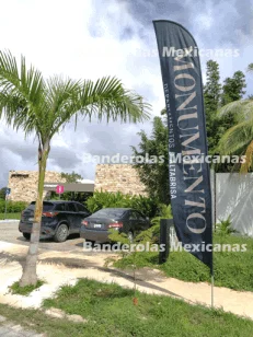 banderas publicitarias y promocionales personalizadas hechas en banderolas mexicanas