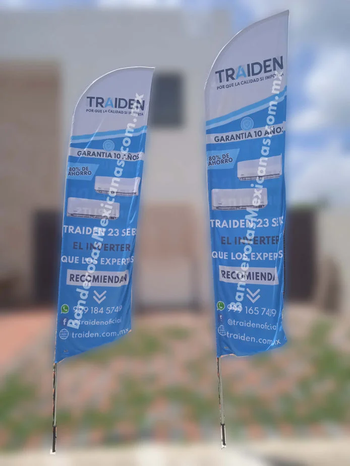 Banderas y promocionales