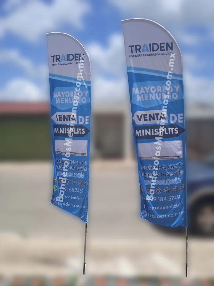 Banderas y promocionales