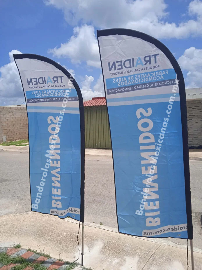 bandera y promocionales