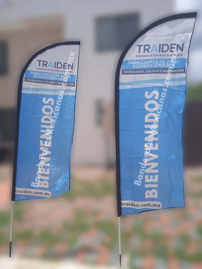 Bandera publicitaria traiden