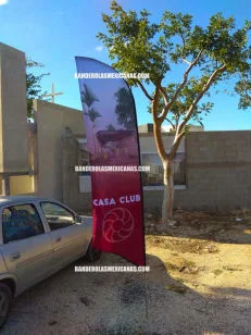 banderas publicitarias y promocionales personalizadas hechas en banderolas mexicanas