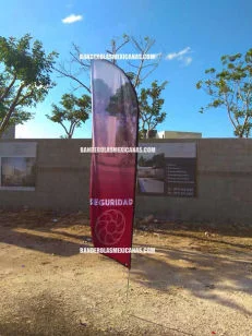banderas publicitarias y promocionales personalizadas hechas en banderolas mexicanas