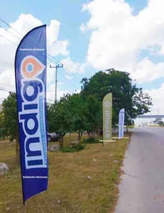 banderas publicitarias y promocionales personalizadas hechas en banderolas mexicanas