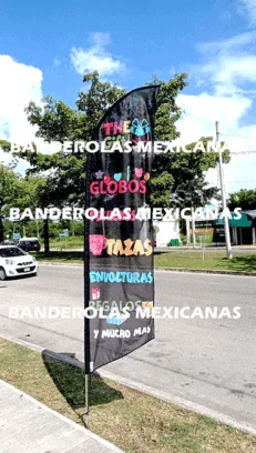 banderolas publicitarias y promocionales personalizadas para negocios hechas en banderolas mexicanas