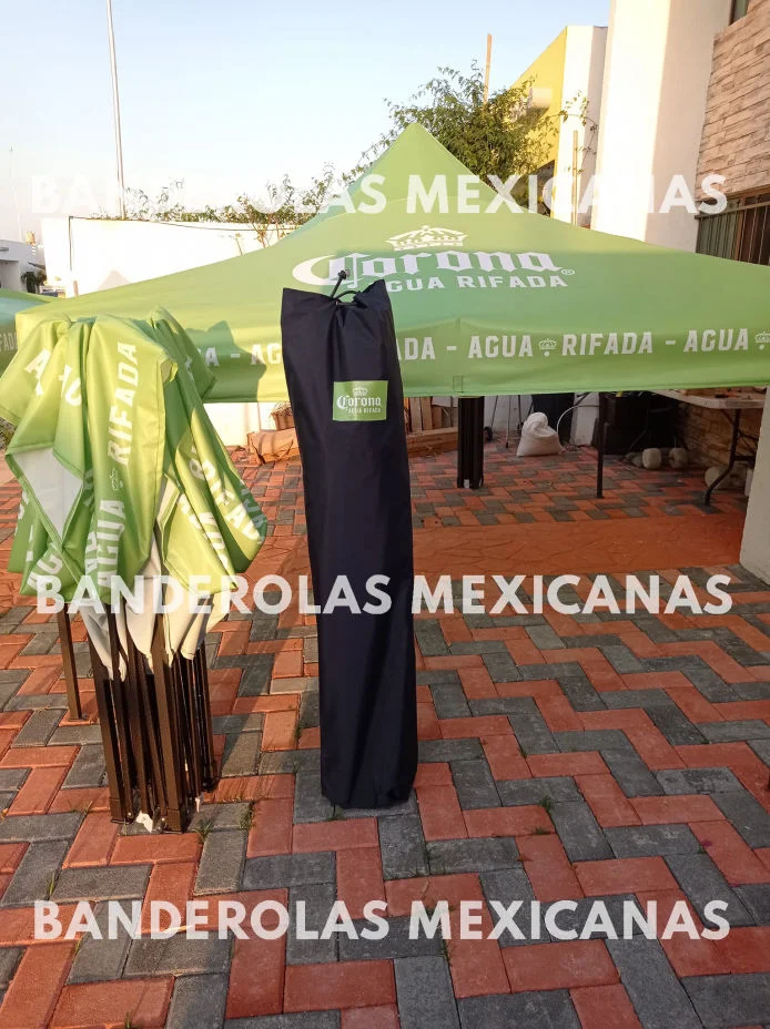 Carpa publicitaria plegable con impresión de alta definición para marcas