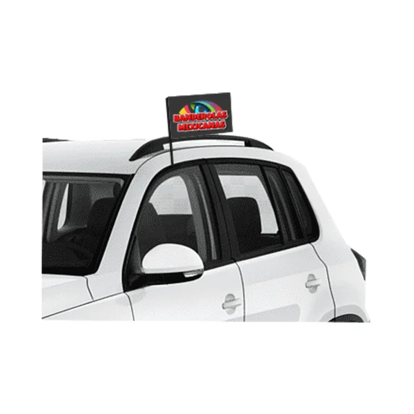 banderas de ventana de autos