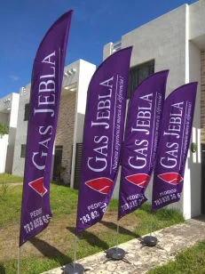 banderas publicitarias y promocionales personalizadas hechas en banderolas mexicanas