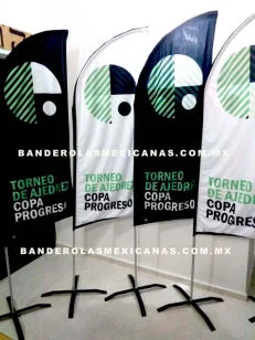 banderas publicitarias y promocionales personalizadas hechas en banderolas mexicanas